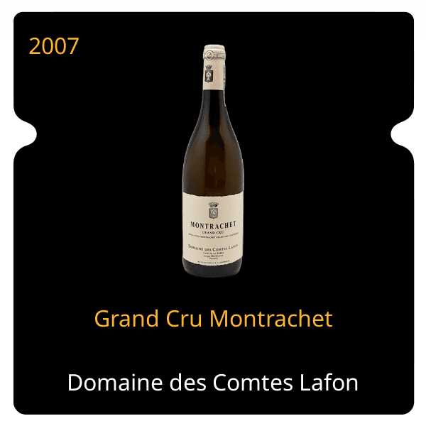 Comtes Lafon Grand Cru Montrachet 2007
