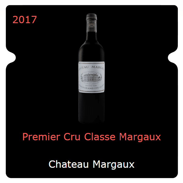 Margaux Premier Cru Classe Margaux 2017
