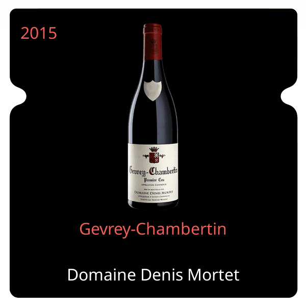 Denis Mortet Gevrey-Chambertin 2015