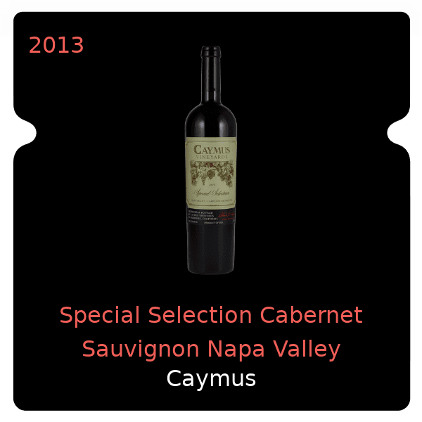 Caymus Special Selection Cabernet Sauvignon Napa Valley 2013