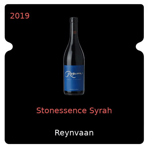 Reynvaan Stonessence Syrah 2019