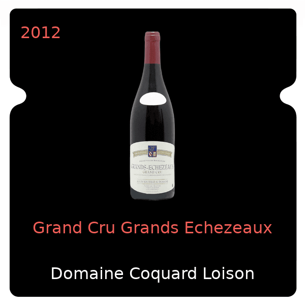 Coquard Loison Fleurot Grand Cru Grands Echezeaux 2012