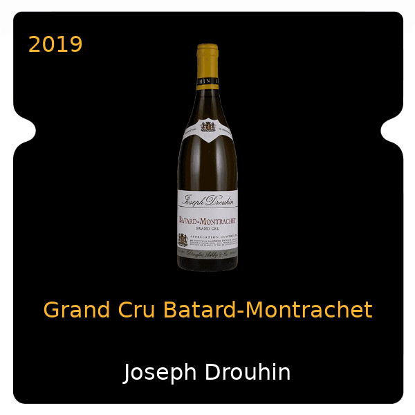 Joseph Drouhin Grand Cru Batard-Montrachet 2019