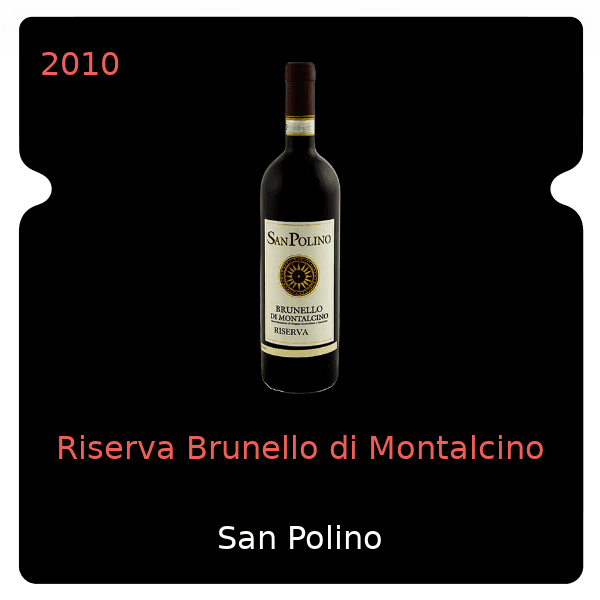 San Polino Riserva Brunello di Montalcino 2010