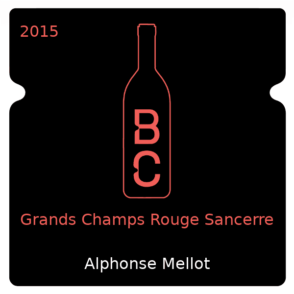 Grands Champs Rouge Sancerre 2015