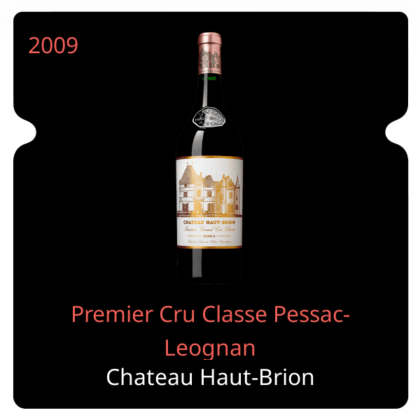 Haut-Brion Premier Cru Classe Pessac-Leognan 2009