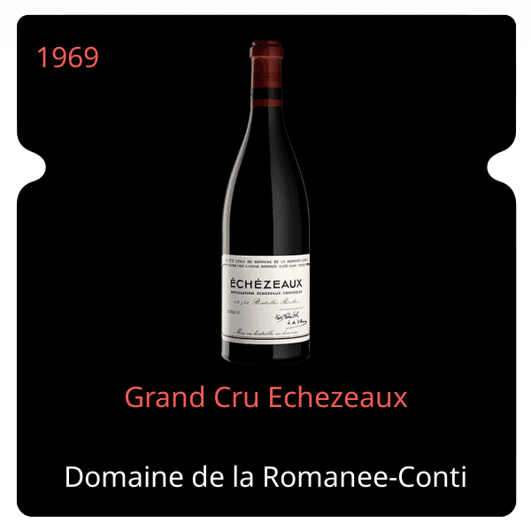 Romanee-Conti Grand Cru Echezeaux 1969