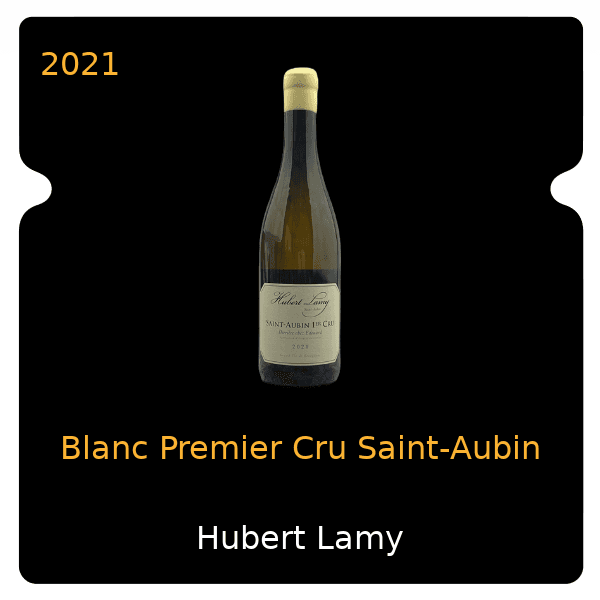 Hubert Lamy Blanc Premier Cru Saint-Aubin 2021