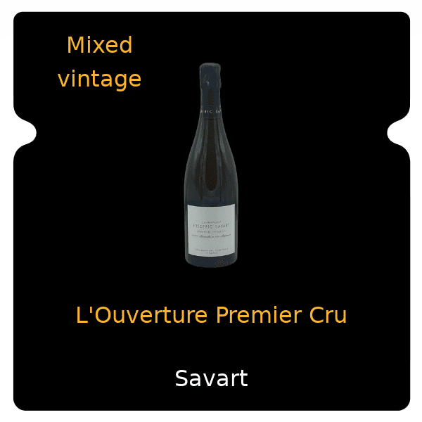Savart L'Ouverture Premier Cru Mixed Vintage