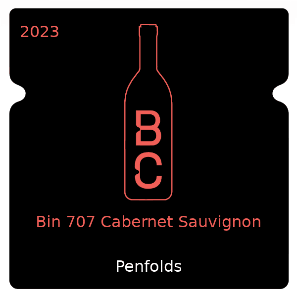Penfolds Bin 707 Cabernet Sauvignon 2023