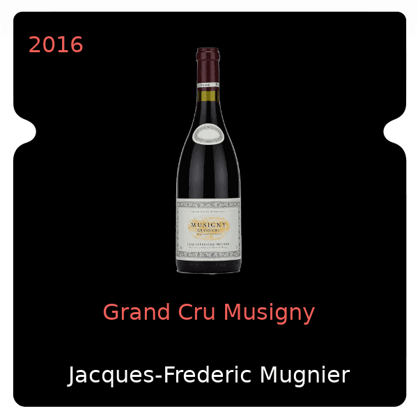 Jacques-Frederic Mugnier Grand Cru Musigny 2016