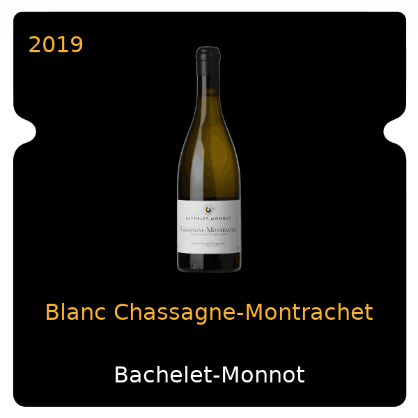 Bachelet-Monnot Blanc Chassagne-Montrachet 2019