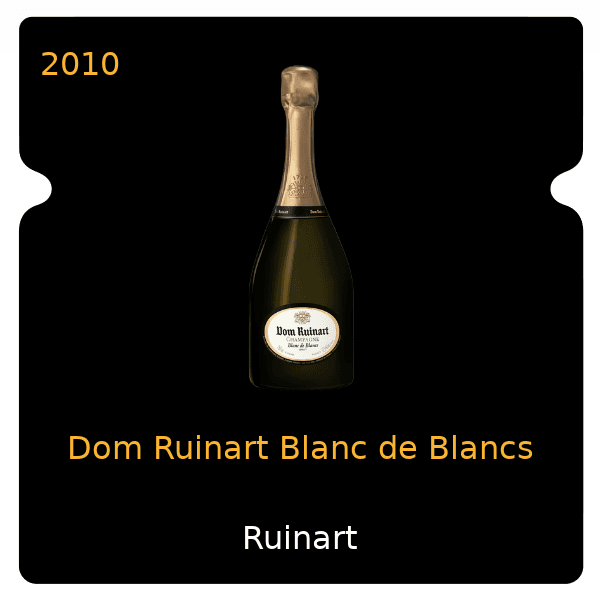 Ruinart Dom Ruinart Blanc de Blancs 2010