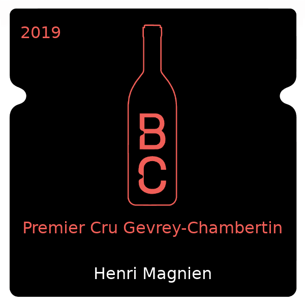 Henri Magnien Premier Cru Gevrey-Chambertin 2019