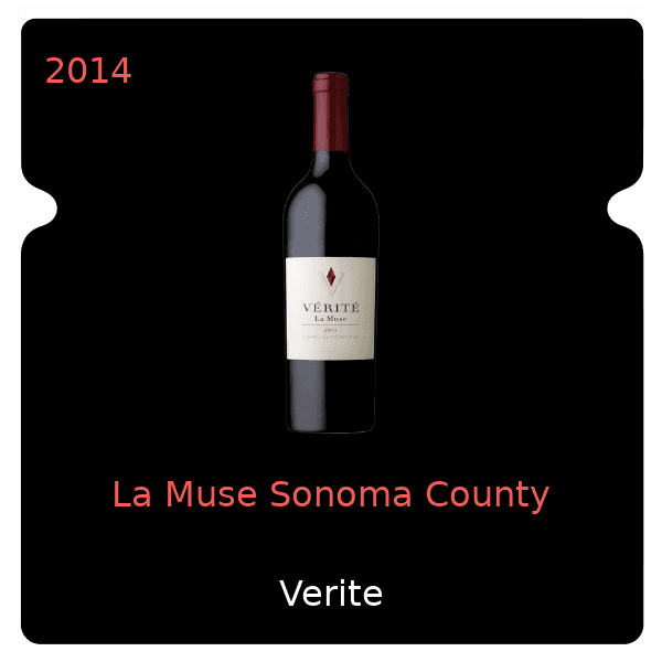 Verite La Muse Sonoma County 2014