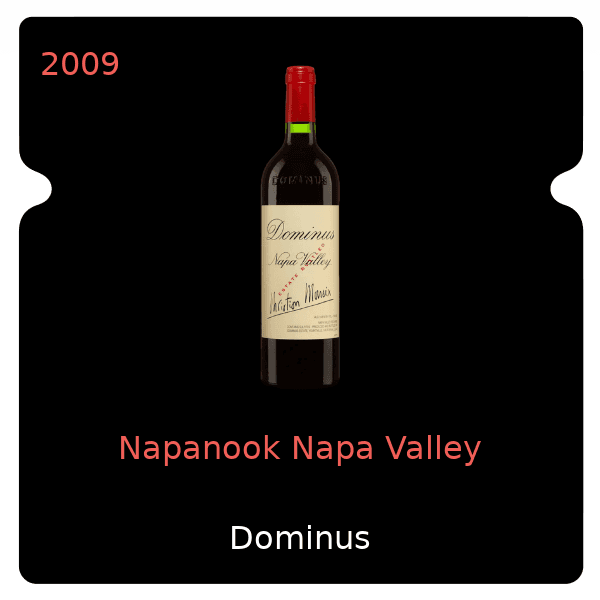 Dominus Napanook Napa Valley 2009