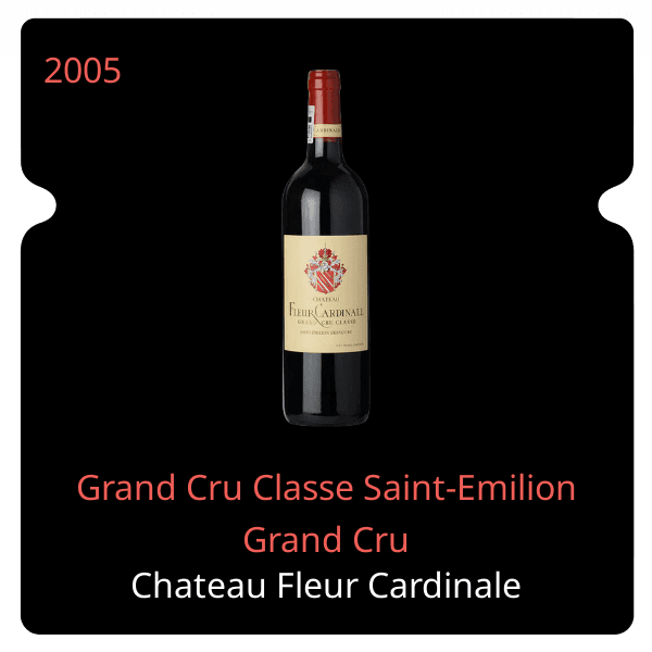 Fleur Cardinale Grand Cru Classe Saint-Emilion Grand Cru 2005