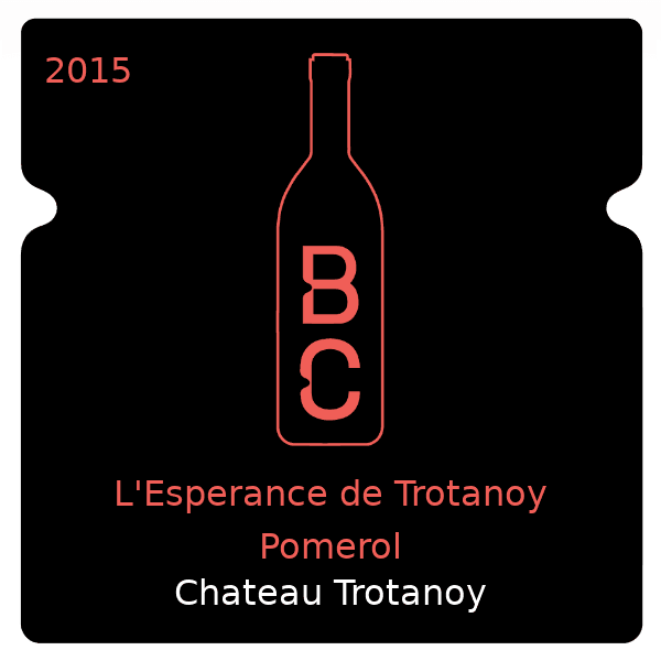 Trotanoy L'Esperance de Trotanoy Pomerol 2015