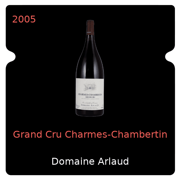Arlaud Grand Cru Charmes-Chambertin 2005