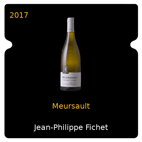 Jean-Philippe Fichet Meursault 2017