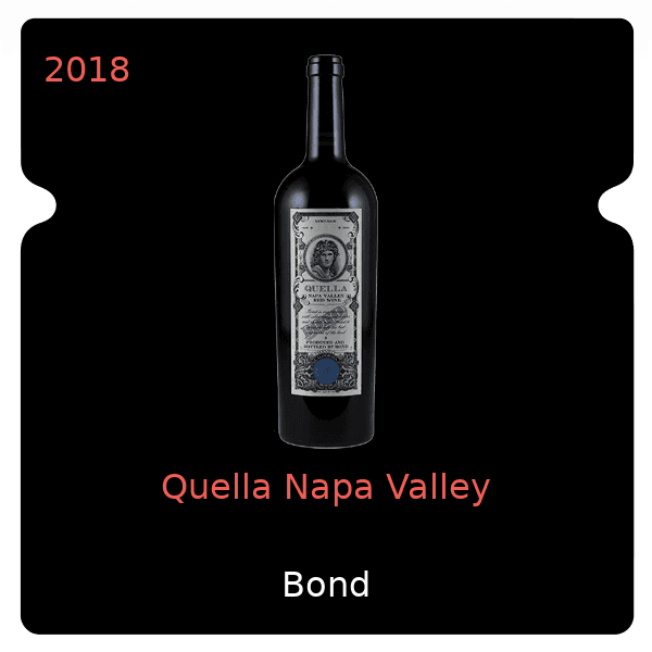 BOND Quella Napa Valley 2018