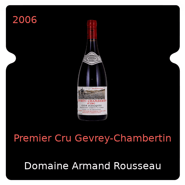 Armand Rousseau Premier Cru Gevrey-Chambertin 2006