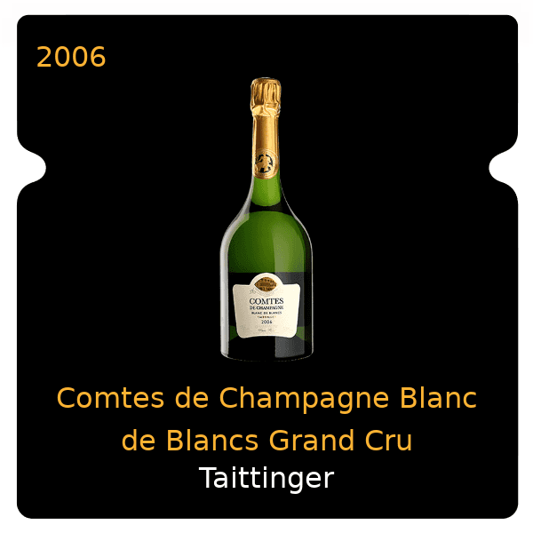 Taittinger Comtes de Champagne Blanc de Blancs Grand Cru 2006