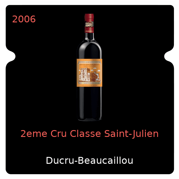 Ducru-Beaucaillou 2eme Cru Classe Saint-Julien 2006