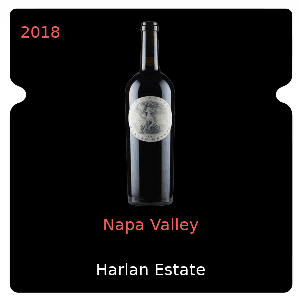 Harlan Estate Napa Valley 2018
