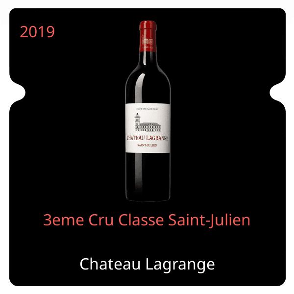 Lagrange 3eme Cru Classe Saint-Julien 2019