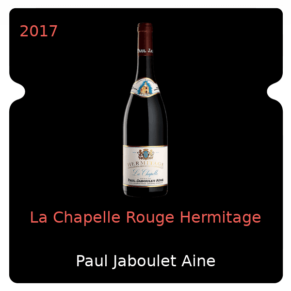 Paul Jaboulet Aine La Chapelle Rouge Hermitage 2017