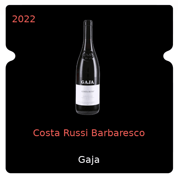 Gaja Costa Russi Barbaresco 2022