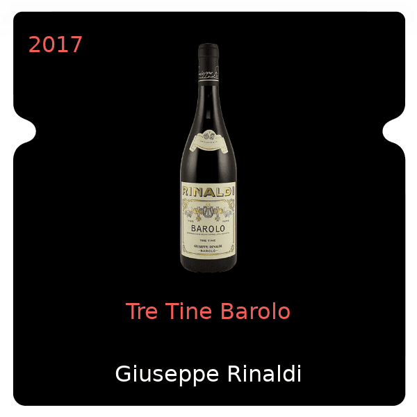Giuseppe Rinaldi Tre Tine Barolo 2017