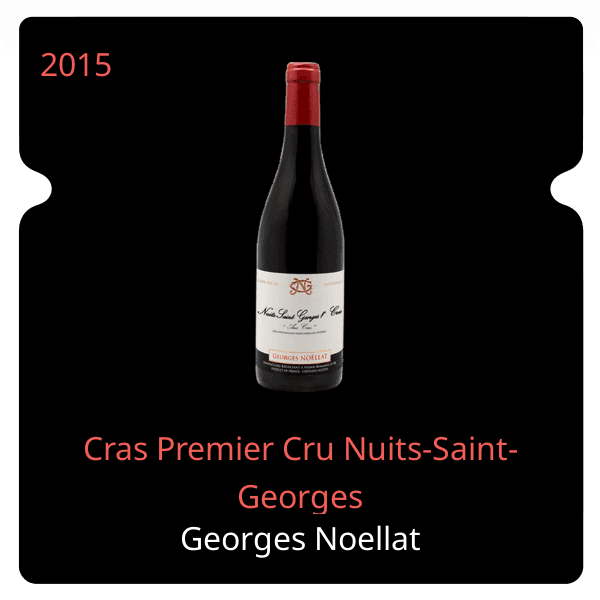 Georges Noellat Cras Premier Cru Nuits-Saint-Georges 2015