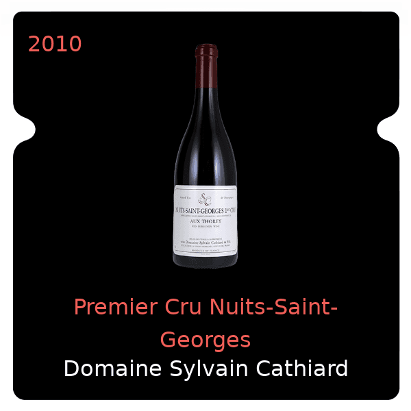 Sylvain Cathiard Premier Cru Nuits-Saint-Georges 2010