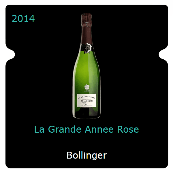 Bollinger La Grande Annee Rose 2014