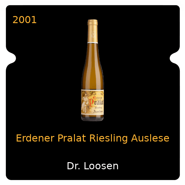 Dr. Loosen Erdener Pralat Riesling Auslese 2001