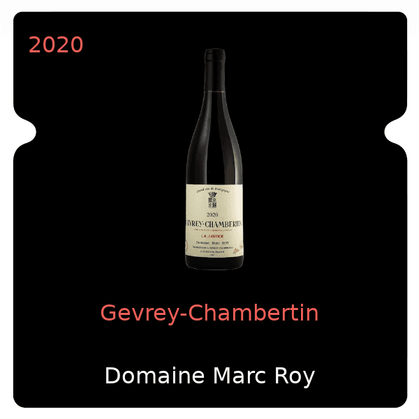 Colombier Gevrey-Chambertin 2020