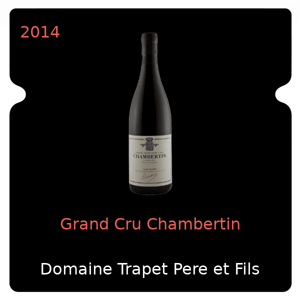 Trapet Pere et Fils Grand Cru Chambertin 2014