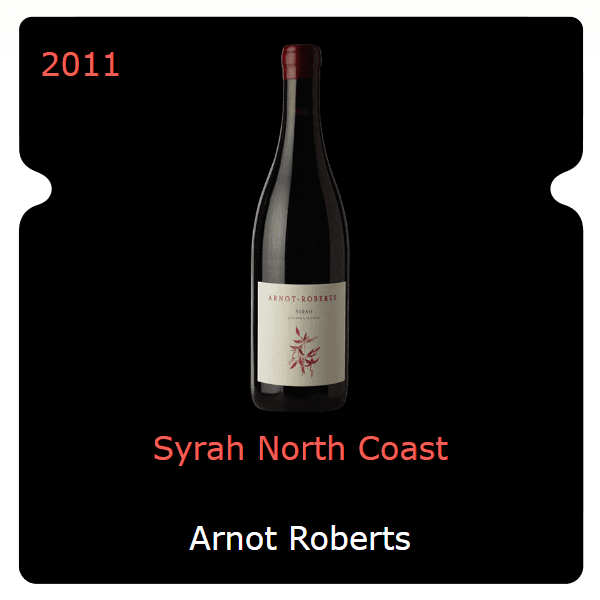 Arnot Roberts Syrah North Coast 2011