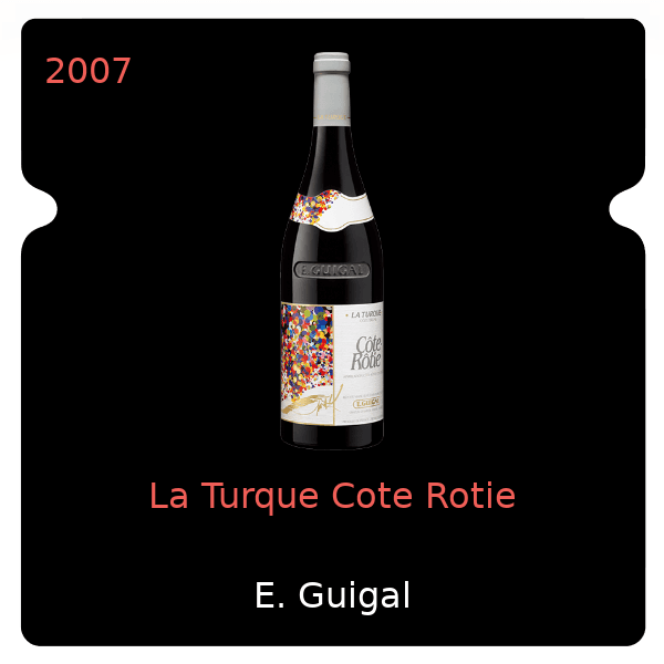 E. Guigal La Turque Cote Rotie 2007