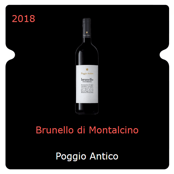 Poggione Brunello di Montalcino 2018