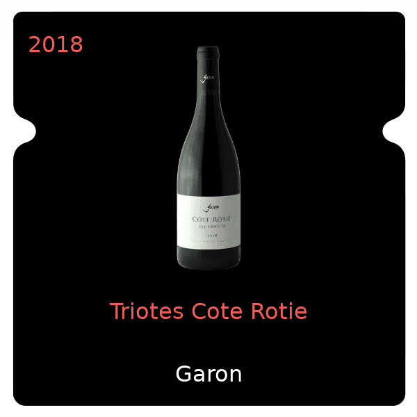 Garon Triotes Cote Rotie 2018