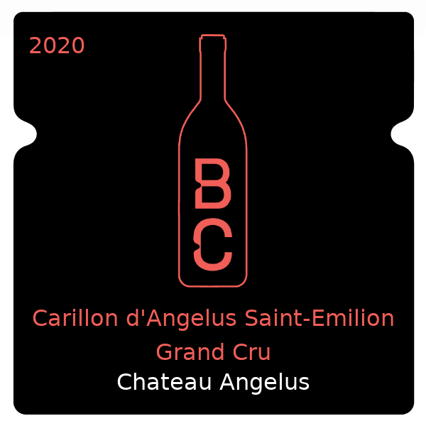 Angelus Carillon d'Angelus Saint-Emilion Grand Cru 2020