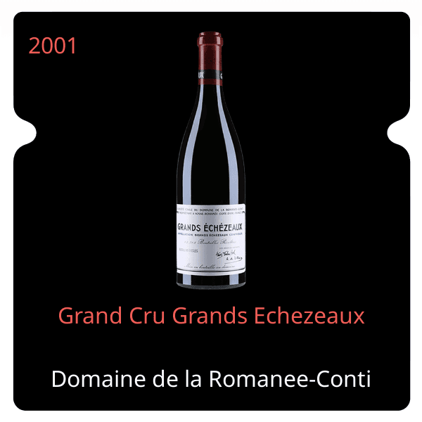 Romanee-Conti Grand Cru Grands Echezeaux 2001