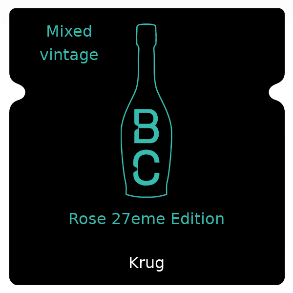 Krug Rose 27eme Edition Mixed Vintage
