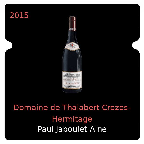 Paul Jaboulet Aine Domaine de Thalabert Crozes-Hermitage 2015