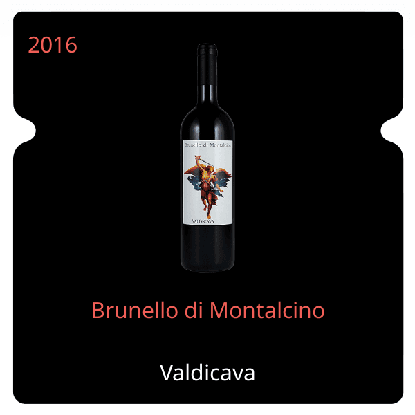 Valdicava Brunello di Montalcino 2016