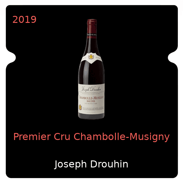 Joseph Drouhin Premier Cru Chambolle-Musigny 2019