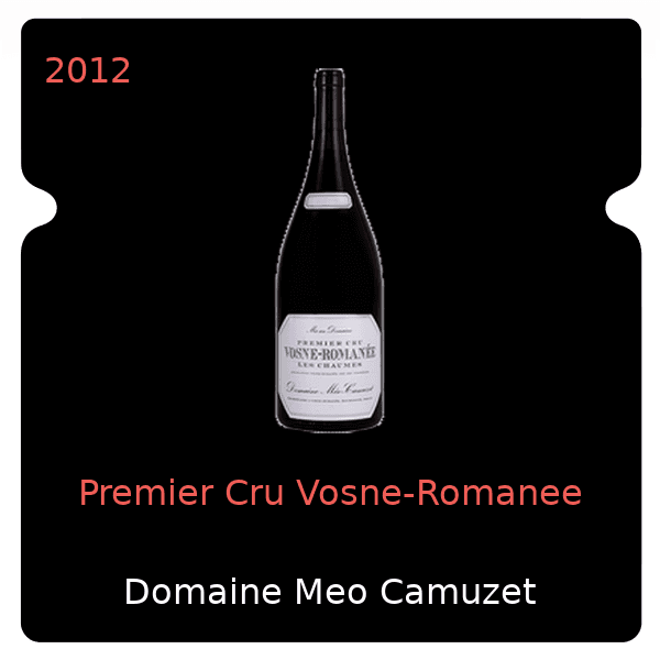 Meo Camuzet Premier Cru Vosne-Romanee 2012